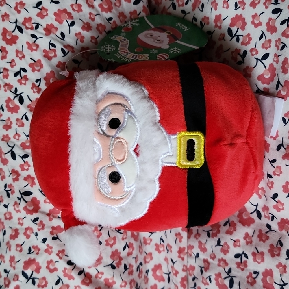 Brand new Squishmallows Nick aka Mr Claus Christmas plush pillow